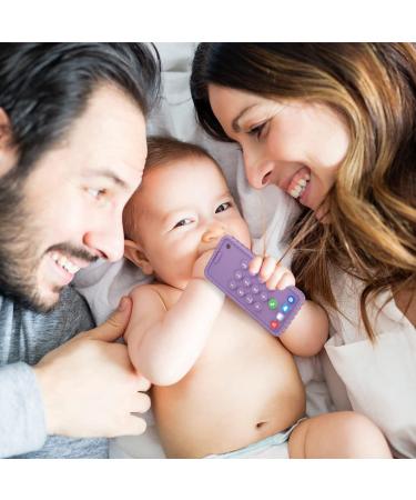 JIECH Remote & Phone Teether Toys for Babies - Safe and Soothing Teethers - Buy Online on GoSupps.com