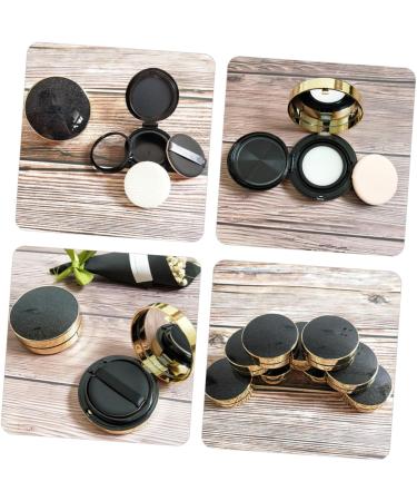  Healvian Healvian 2 Piece Boxes Air Cushion Box BB Cream Liquid Foundation Repacked Empty Shell Makeup Powder Container Cosmetic Case with Powder Puff Makeup Containers Abs - Buy Online on GoSupps.com