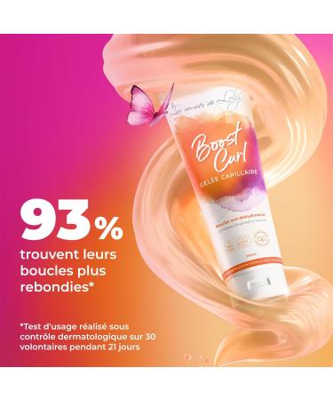 Les Secrets de Loly Boost Curl Gel e coiffante Hydratation & d finition des boucles Cheveux ondul s boucl s et fris s 97% d'origine naturelle 250 ml Lot de 2 Boost Curl x2 - Buy Online on GoSupps.com
