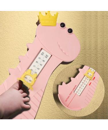 MyLERCT Foot Measuring Device for Children - Accurate Shoe Size Meter with Double Scale in Pink - Buy Online on GoSupps.com