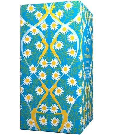 Pukka Three Chamomile Organic Herbal Tea with African Egyptian and European Chamomile Flower for a Relaxing Moment(4x20 Tea Bags) Three Chamomile 20 Count (Pack of 4) - Buy Online on GoSupps.com