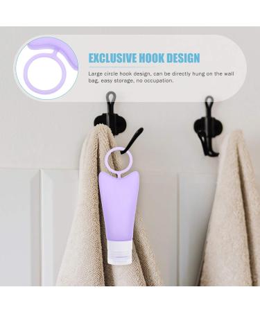 MILISTEN 1 Set 2 Silica Gel Bottle Travel Bottle Toiletry Containers for Travel Liquid Soap Travel Size Toiletries Travel Toiletries Body Wash Lotion Holders Soap Dispenser Purple Filling - Buy Online on GoSupps.com