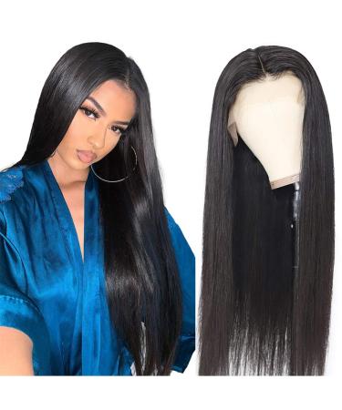 30 Inch 13x4 HD Straight Lace Front Human Hair Wig | Pre Plucked 9A Lace Frontal Wig 150% Density | Glueless Natural Hairline - Pack of 1 - Buy Online on GoSupps.com
