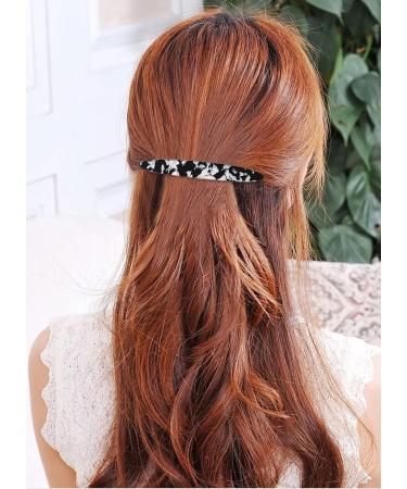 XIWIMISID Hair Barrettes for Women - Large No Slip Hair Clips with Automatic Clasp (4 Pieces, Style 3) - Buy Online on GoSupps.com