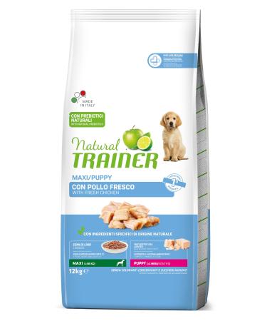 Natural Trainer Maxi Puppy and Child Dog Food with Chicken 12 kg