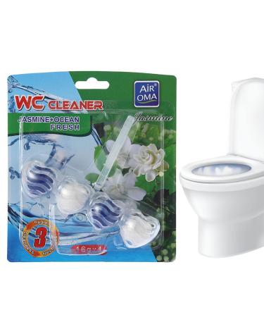 Automatic Toilet Bowl Fresheners | Hanging Automatic Toilet Cleaning Ball with 4 Scents - Repel Rust and Hard Water Stains 4 Scents 100g Generic