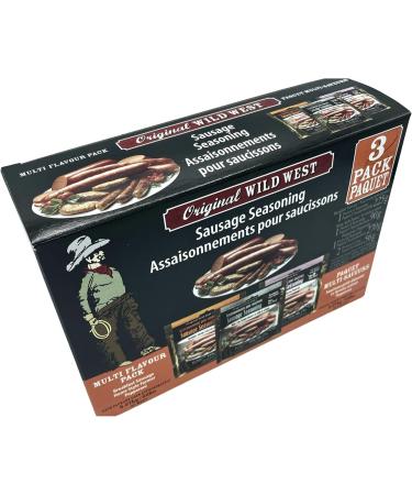 Original Wild West - Sausage Seasoning Multi Flavour Pack - Buy Online on GoSupps.com