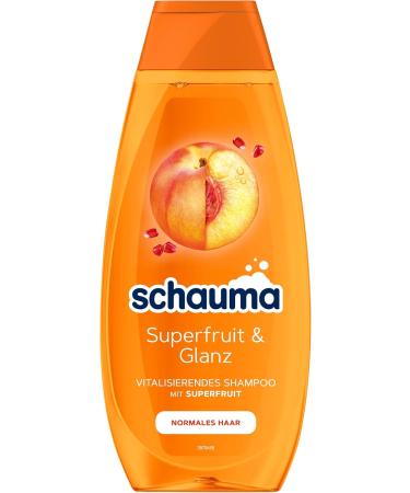  Schauma Schauma Schwarzkopf Superfruit & Shine Revitalizing Shampoo (10 x 400 ml) - Strengthens Normal Hair - With Superfruit Extract - Buy Online on GoSupps.com