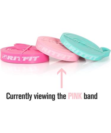 RitFit Pull Up Assist Band - Premium Resistance Band for Pull Up Assistance & Resistance Training | #9 Pink (20-60 lbs) - Perfect for Stretching & Powerlifting - Buy Online on GoSupps.com