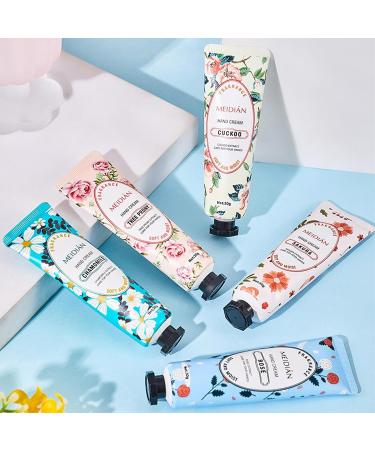  Tsuchiya Set of 5 floral-scented moisturizing hand creams for dry hands - Beauty products for home business trips schools work travel Tsuchiya - Buy Online on GoSupps.com