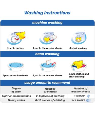 Unscented Travel Laundry Detergent Sheets | Concentrated Fragrance-Free Soap | 32 Loads | Travel Size | Eco-Friendly & Convenient - Buy Online on GoSupps.com