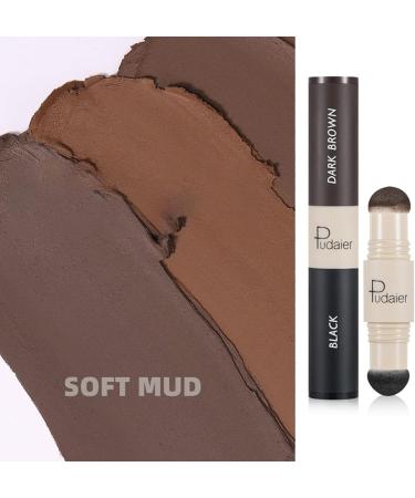 Instant Hairline Powder Root Touch Up for Concealing Hair Loss - Hair Filler Stick for Women & Men (Black & Dark Brown) - Buy Online on GoSupps.com