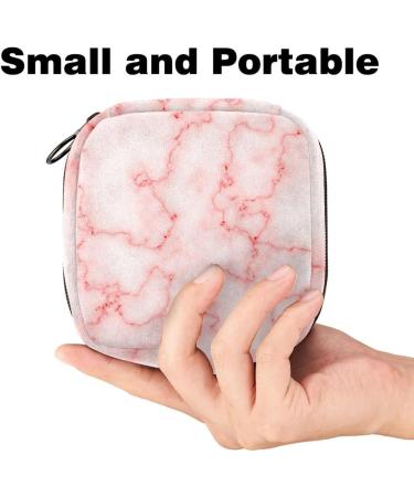 Shop Aesthetic Pink Marble Binding Bags for Menstrual Cups & Tampons - Stylish & Functional Accessories for Women - Buy Online on GoSupps.com