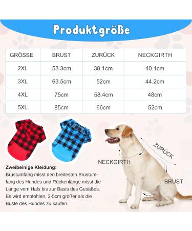 Buy Sbayool Fashionable Hooded Sweatshirts for Dogs | Stylish Red & Blue Hoodies for Large & Medium French Bulldogs - 2 Piece Set with Zip Pocket - Buy Online on GoSupps.com