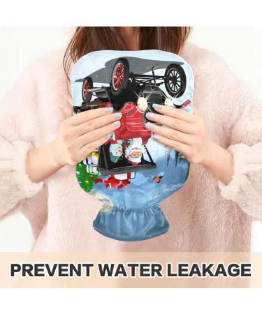 Durable 1L Heat Bottle for Pain Relief | Cartoon Retro Patterns - Ideal for Hands Feet Shoulders & Neck | Perfect Heat Therapy Solution - Buy Online on GoSupps.com