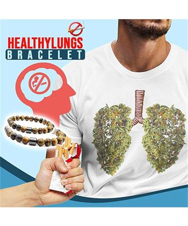 Buy Anti-Anxiety Bracelet Set (6 Pieces) - Natural Stress Relief for Men & Women | Smoke-Infused Design - Buy Online on GoSupps.com