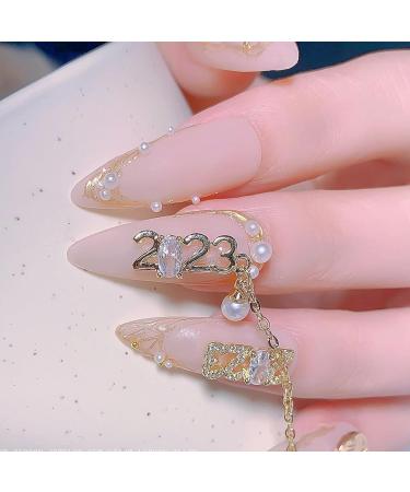 Nail Faux Diamond Faux Nail Charm Shining Three-Dimensional DIY Light Luxury 2023 Zircon Manicure Accessories for Manicurist Zircon Manicure Decor Nail Charm - Buy Online on GoSupps.com