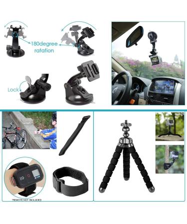 GoPro HERO9 Black Action Camera Bundle - Waterproof, 5K Video, 20MP Photos, 1080p Live Streaming, Stabilization | 128GB Card & 50pc Accessory Kit - Buy Online on GoSupps.com