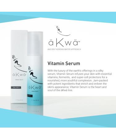 4Life - aKwa Vitamin Serum - Evens Tone Soothes Nourishes with Niacinamide Fermented Green Tea Water Red Maple Adenosine - 1.5 oz - Buy Online on GoSupps.com