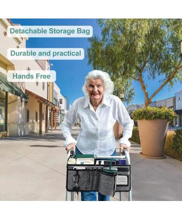 Jbnmvc Basket for Walker Ravmix Walker Accessories Bag for Walker Storage Basket for Folding Walker Hands-Free Storage Bag - Buy Online on GoSupps.com