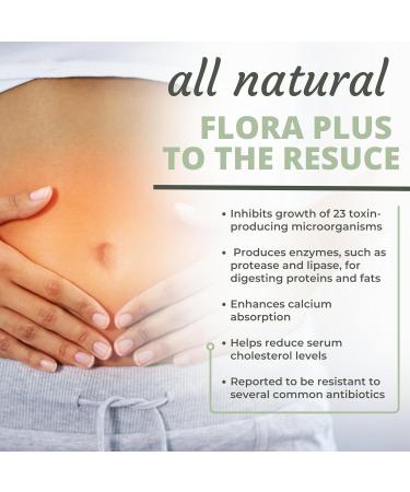 Optimal Health Systems Flora Plus | Ultimate Intestinal & Digestion Health | 9 Patented Probiotics + Artichoke + Opti-Blend System | 90 Capsules - Buy Online on GoSupps.com