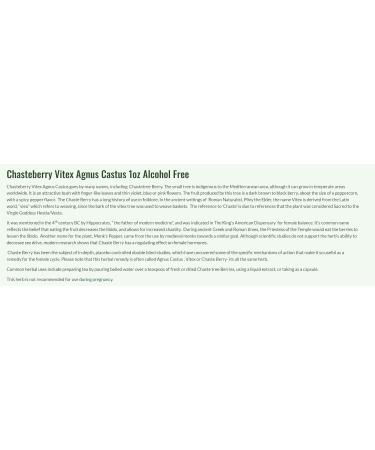 Natural's Answer Vitex Chastberry 2000mg 30ml - Buy Online on GoSupps.com