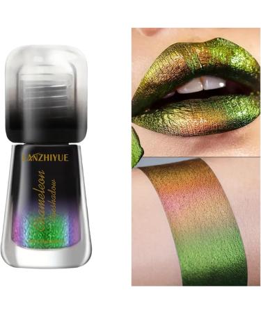 Chameleon Liquid Eyeshadow - Multichrome Metallic Eyeshadow | Shimmer & Glitter Makeup | Highly Pigmented & Long Lasting Ideal for Halloween Parties 3ml - Buy Online on GoSupps.com