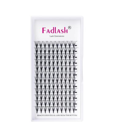 Eyelashes compartment eyelashes 12D 0.07mm C curl 12mm Russian volume eyelash extensions prefabricated fan premade russian lashes eyelash extensions (12d-0.07-c 12mm) 12mm 12D-07-c