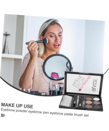 FOYTOKI 2 Sets Eyebrow Powder Set Eyebrow Filler Eyebrow Powder Tool Eyebrow Sissor Kit Brow Pencil Lit Abs - Buy Online on GoSupps.com