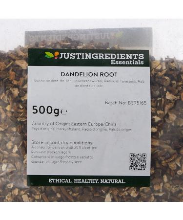 JustIngredients Essential Lion Tooth Root 500g - Buy Online on GoSupps.com
