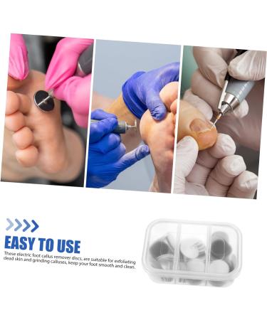 Healeved 360 Pcs Nail Polishing Sheets Nail Art Tools Manicure Sanding Discs Electric Remover Pads for Feet Professional Foot Remover Discs Major Sandpaper Disc Resin Gauze Material - Buy Online on GoSupps.com