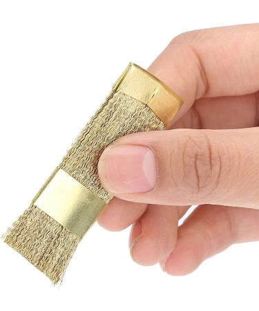 Drill Bits Cleaning Brush Nail Art Wire Nail Art Bits Cleaning Brush Golden Color Copper Wire Drill Cleaner Brush Manicure Accessories - Buy Online on GoSupps.com