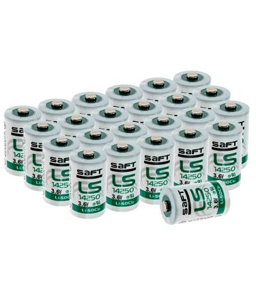 Synergy Digital Replacement Batteries Compatible with LS14250 Replacement (Li-SOCl2 3.6V 1200 mAh) Ultra High Capacity combo-pack includes: 24 x LS14250 Batteries