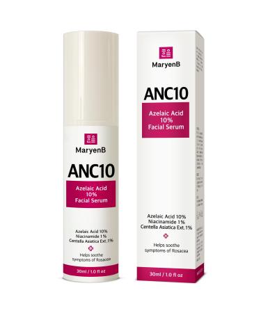 Azelaic Acid 10%+Niacinamide+Cica Serum - Hydrate Calm Skin Acne Relief Barrier Boost