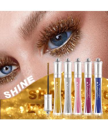  Beliky Girl Sparkling Diamonds Mascara waterproof mascara for shiny colorful lashes long-lasting lengthening and volumizing glitter mascara for women #6 - Buy Online on GoSupps.com