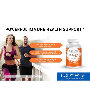 Bodywise Beta C - Enhanced C Complex - 120 Tablets - Buy Online on GoSupps.com