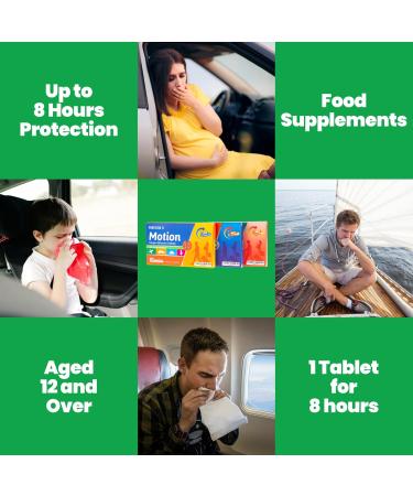 Non-Drowsy Motion Sickness Relief - 500mg Ginger Tablets for Nausea & Vomiting - Chewable Strawberry Flavor - 10 Count - Buy Online on GoSupps.com