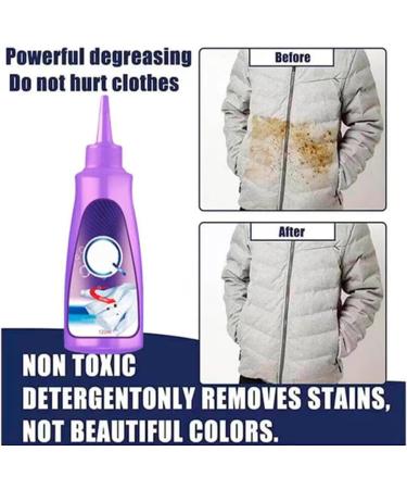 LOVEMETOO Laundry Stain Quik Sure Active Enzyme Laundry Stain Remover Garment Stubborn Stain Cleaner Oil Remover Active Enzymatic Laundry Cleaning - Buy Online on GoSupps.com