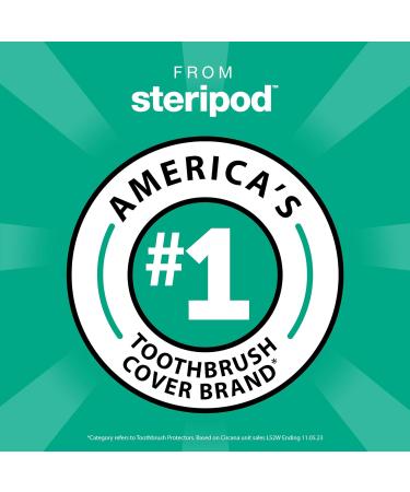 Buy Steripod Portable UV Toothbrush Sanitizer Clip - Rechargeable Reduces Harmful Microorganisms Sage - International Shipping Available - Buy Online on GoSupps.com