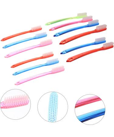 Buy TOVINANNA 12 Pieces Hard Bristle Toothbrush Set for Adults - Premium Cleaning Tool - International Shipping Available - Buy Online on GoSupps.com
