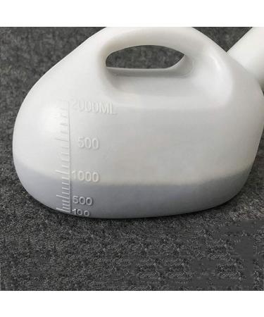 Potty Men's Male Bed Urinal Potty Pee Bottle 2000ML Collector with 1.6M Tube - Buy Online on GoSupps.com