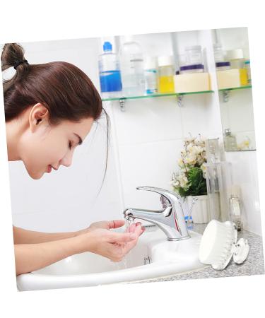 Ipetboom Silicone Face Cleansing Brush - Multi-Function Exfoliating Scrubber & Massager for Deep Clean - White - Buy Online on GoSupps.com