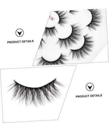 minkissy 2 Boxes 6d False Eyelashes Makeup Accessory False Eyelash Beauty Woman Beauty Eyelashes Fake Lashes Girl Makeup False Eyelash Lash Extension Accessories Wispy Lashes Chemical Fiber - Buy Online on GoSupps.com