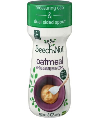 Beech-Nut Oatmeal Whole Grain Baby Cereal Stage 1 8 oz (227 g)