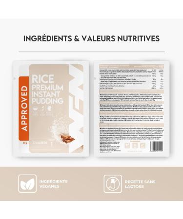 WFN Approved Rice - Pudding de riz - Go t de cannelle - 30g paquet d'essai - Instantan et sans additif - Produit & test en laboratoire en Allemagne Canelle - 30 g - Buy Online on GoSupps.com