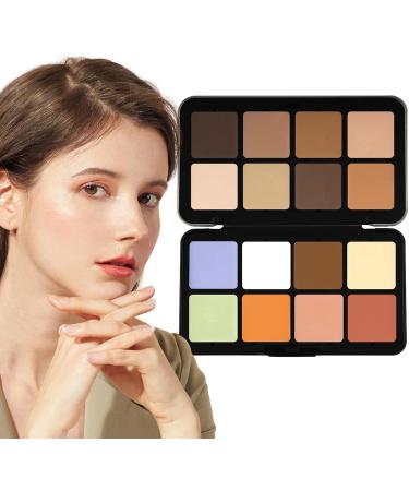  Ynnhik Contour Cream Palette Contour Makeup Palette - Contour Palette 16-Color Face Contour and Highlighter Palette Long-Lasting Makeup Anti-Blemish Anti-Blemish Cream - Buy Online on GoSupps.com