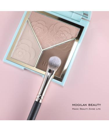 Mogilan Under Eye Concealer Brush for Brightening and Blending | Covers Blemishes, Dark Circles, and Puffiness | Ideal for Powder and Liquid Cosmetics - Buy Online on GoSupps.com