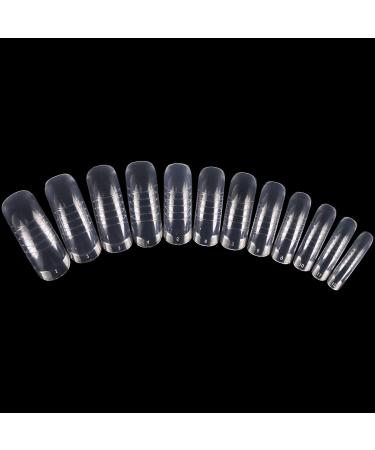 Beauticom USA Dual Nail Form Set Box | Frosted & Clear False Nail Forms for Salons & DIY Manicure - Buy Online on GoSupps.com