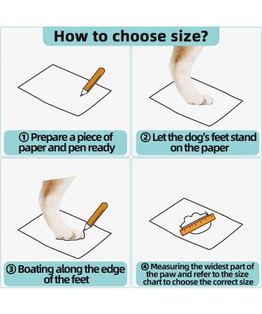 Jzxoiva Large Dog Shoes 4PCS/Set | Breathable Booties for Hardwood Floors & Outdoor Paw Protection | Reflective Strips for Safety | Ideal for Winter, Snow, Hot Pavement | Blue, Width 2.55 inch | 63-78 lbs - Buy Online on GoSupps.com