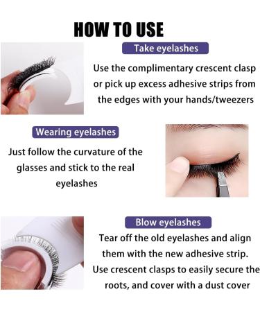 4 Pairs Of Pre Glued Eyelashes Magnetic Eyelashes Non Adhesive Eyelashes Non Magnetic Suction False Eyelashes Reusable Pre Adhesive Eyelashes Natural Eyelashes Magnetic Lashes - Buy Online on GoSupps.com